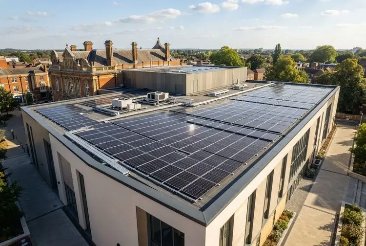 232 solar panels to power Royal & Derngate theatre in Northampton