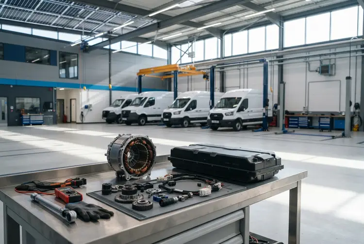 AA, Royal Mail and Trents join forces to cut EV repair emissions