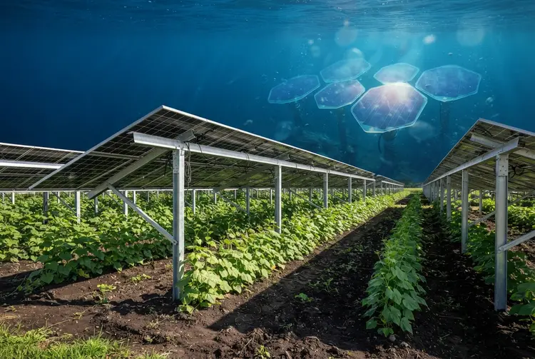 Agrivoltaics and Submerged Perovskite Solar Expand Solar's Frontier