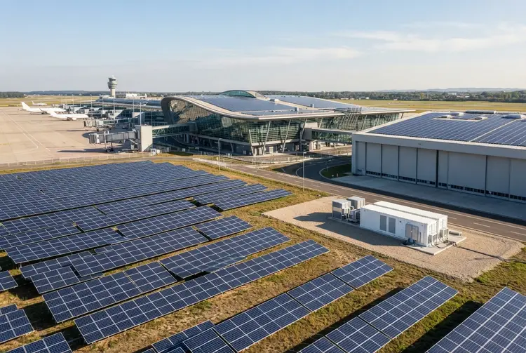 Airports Turn to Solar Power for Energy Resilience