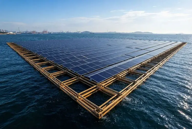 Bamboo floating solar farm: World's first 100 kW platform deployed in China