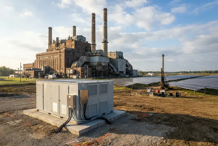 Battery Storage Bridges Coal Sites and AI Data Centers Globally