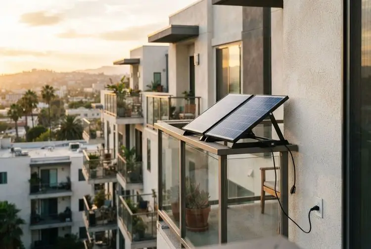 California balcony solar law opens new market for renters and condo owners