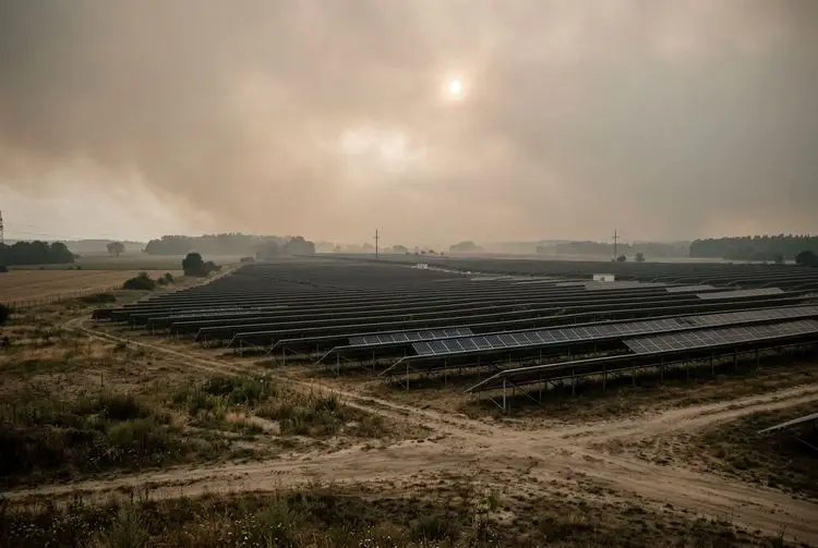 Canadian Wildfires Are Cutting Solar Power Output Across Europe