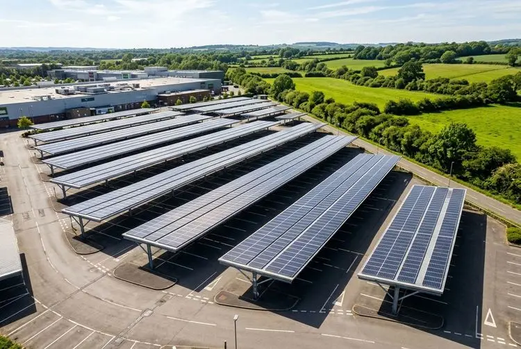 Car Park Solar Canopies: Why Not Pave the Lots First?