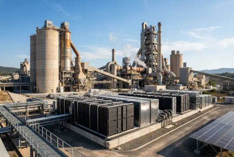 Cement Giant Turns to Thermal Batteries for Clean Heat