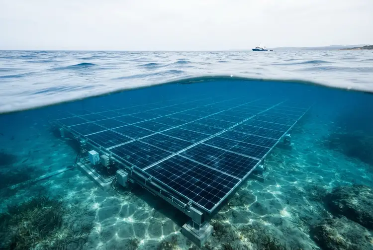 China testet weltweit erstes Unterwasser-Solarkraftwerk in 10 Metern Tiefe