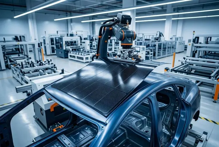 Chinese Firm Announces Solar Car Roofs Ready for Mass Production