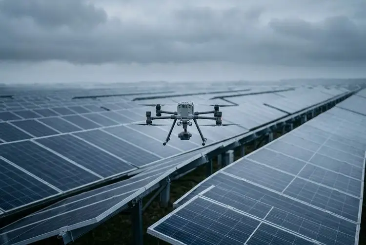 Could Drones Help Solar Panels Generate Power on Cloudy Days?