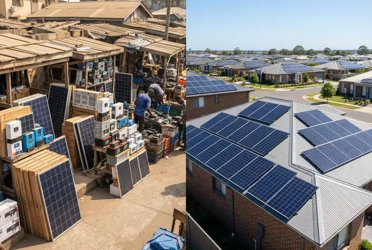 Distributed solar surges in Nigeria and Australia on Chinese tech