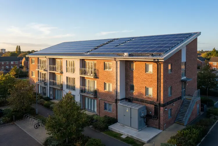E.ON launches FlatSave solar system for communal UK properties