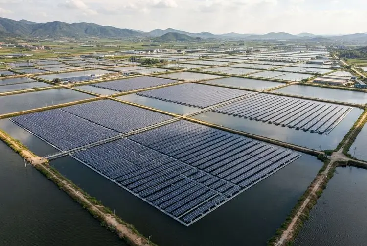 Global aquavoltaics could power 878 cities and cut aquaculture emissions