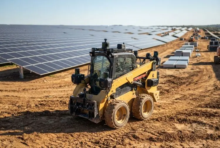Gritt Robotics brings AI autonomy to solar construction with retrofitted heavy equipment