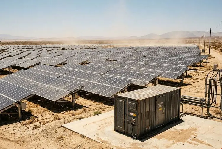 How Extreme Heat Stress-Tests Solar Panels and Battery Storage