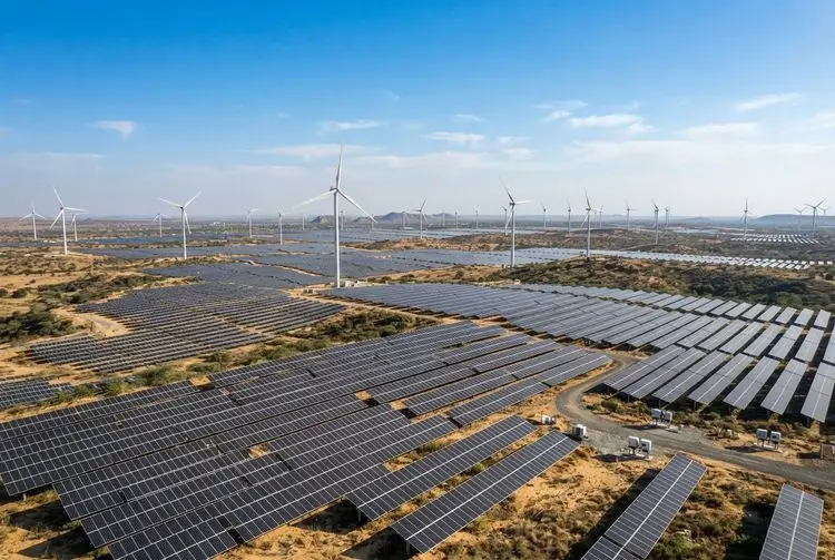 India becomes world's second-largest solar and wind market in 2025