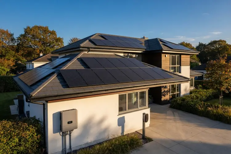 Kostal Plenticore G3 M powers 8.7 kW hipped-roof solar system