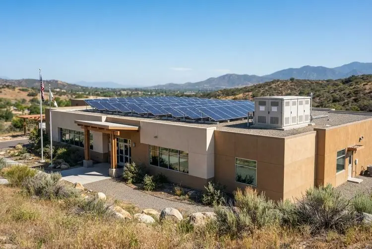 Mesa Grande Reservation switches on first solar-plus-storage installation