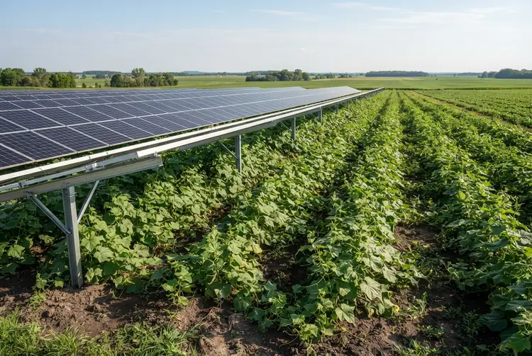 Minnesota agrivoltaics project proves crop farming works under solar panels