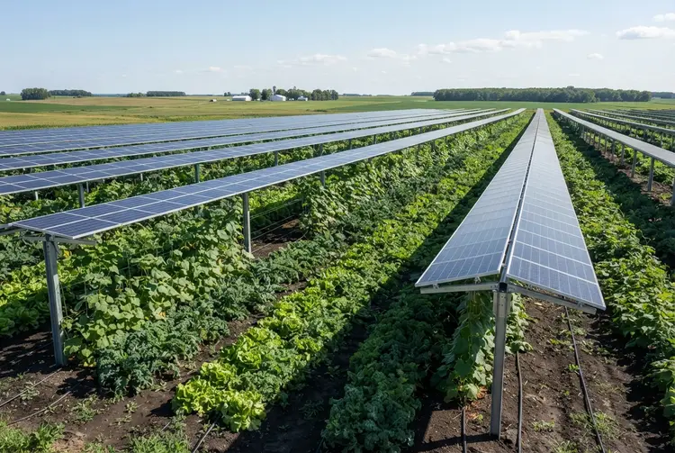 Minnesota agrivoltaics project proves produce farming works in solar gardens