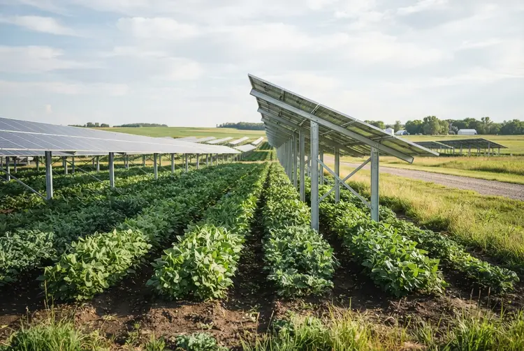 Minnesota agrivoltaics project shows promise for farming with solar