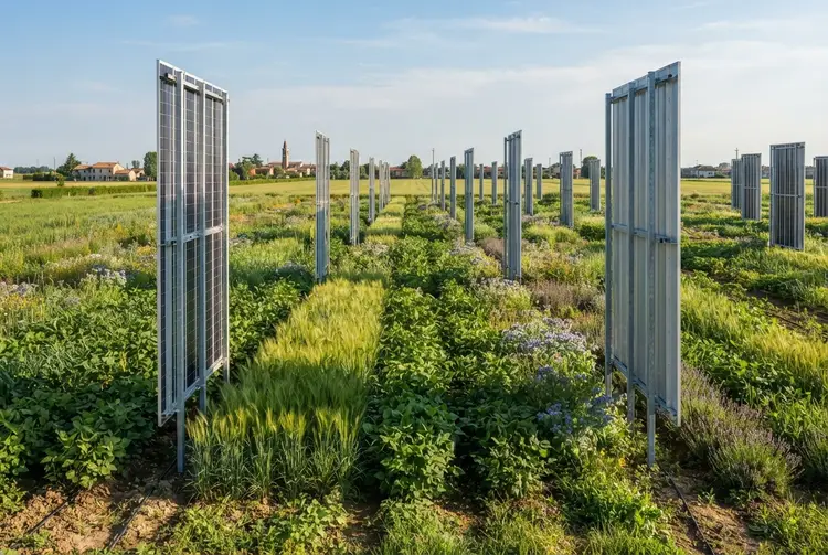 Next2Sun Commissions 1 MW Vertical Agrivoltaic Plant in Italy