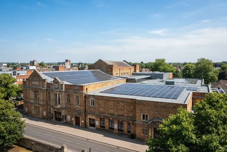 Northampton Theatre Seeks Planning Approval for 232 Rooftop Solar Panels