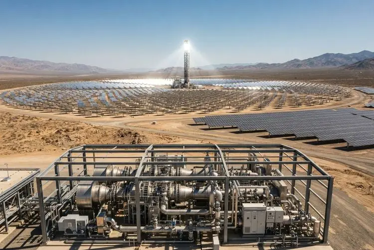 Partikel-PV-CSP-sCO2-Hybrid erreicht 72 EUR/MWh in neuer SolarPACES-Studie