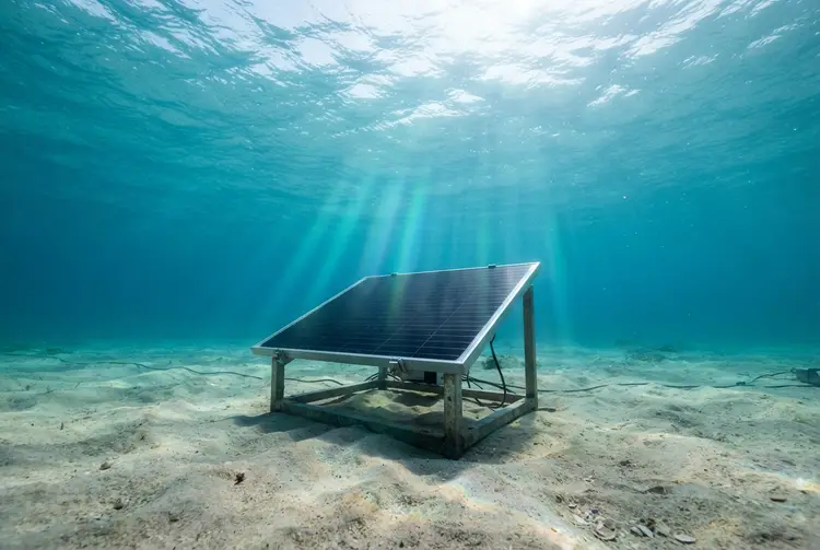 Perovskite solar cells proven at 10 metres underwater in South China Sea trial