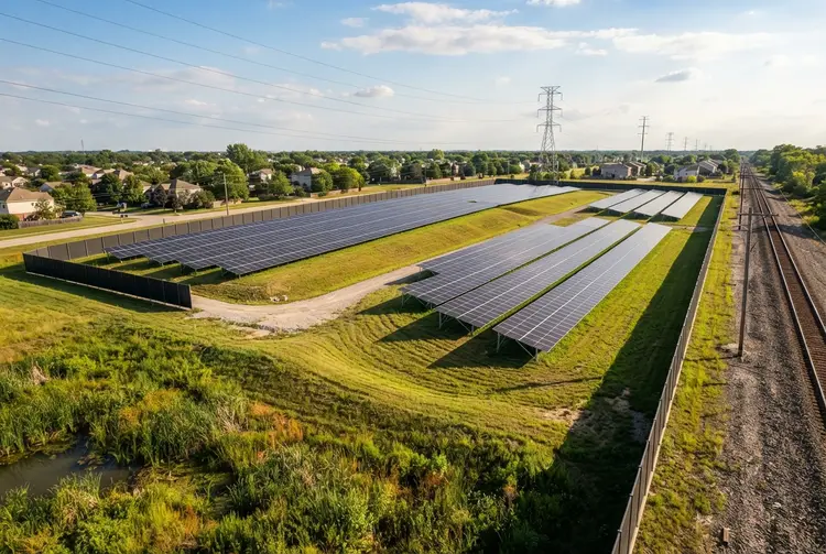 Planted Racking Fits 11 MW Community Solar on Constrained 22-Acre Site
