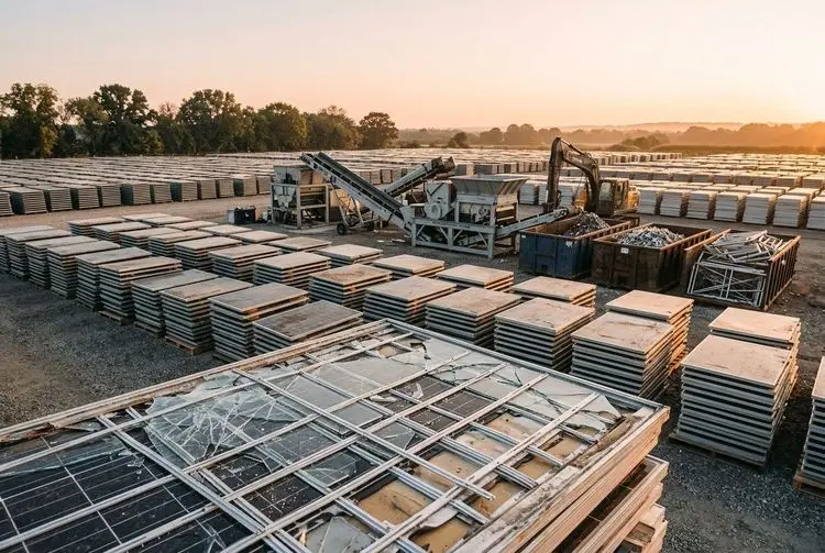 PV Waste Crisis Could Become a $100 Billion Industry