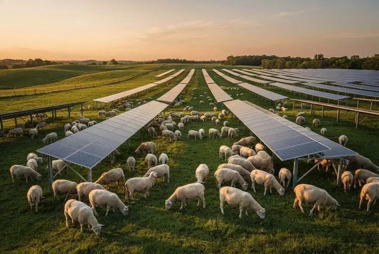 Solar grazing emerges as fast-growing business in U.S. solar industry