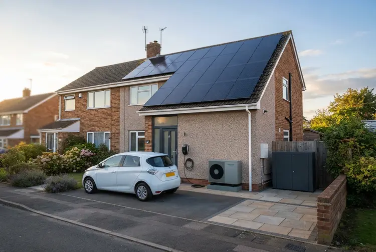 Solar, heat pumps and EVs shield UK from fossil fuel shocks