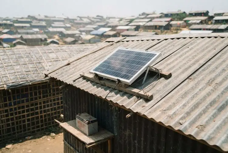 Solar kits power disaster relief and refugee camps worldwide