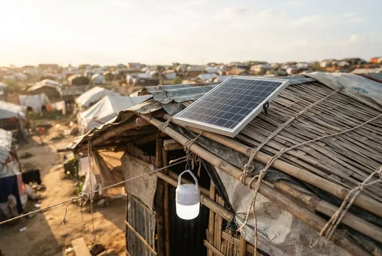 Solar kits transform disaster relief and refugee aid worldwide