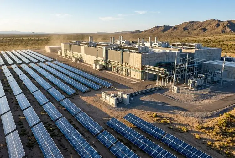 Solar Overtakes Wind as Data Centers Spark Political Debate