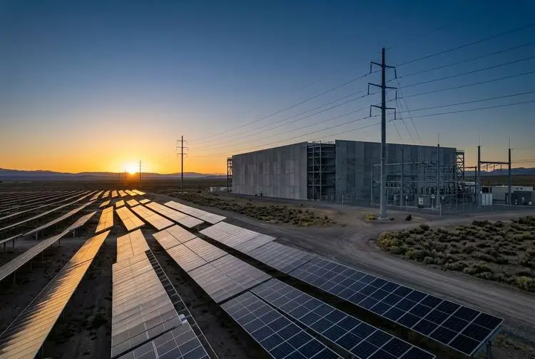 Solar Overtakes Wind as Data Centers Spark Political Debate