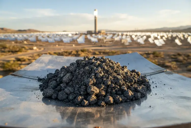 Steelmaking waste could boost solar energy storage technology