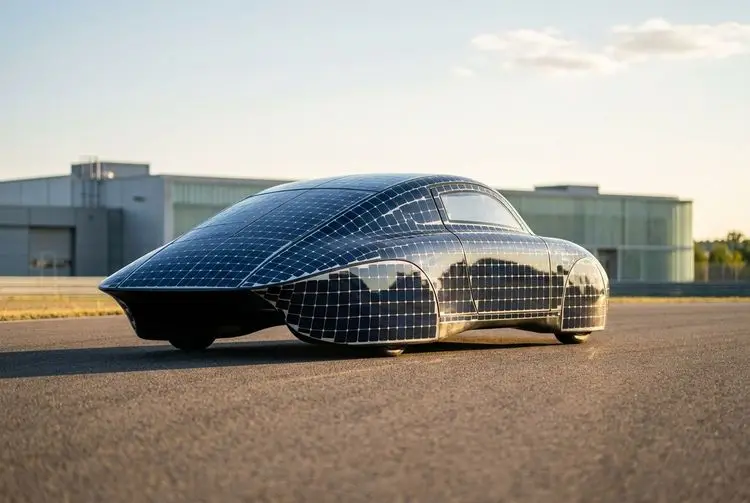 Students Build Energy-Positive Solar EV Using 1,700 Photovoltaic Cells