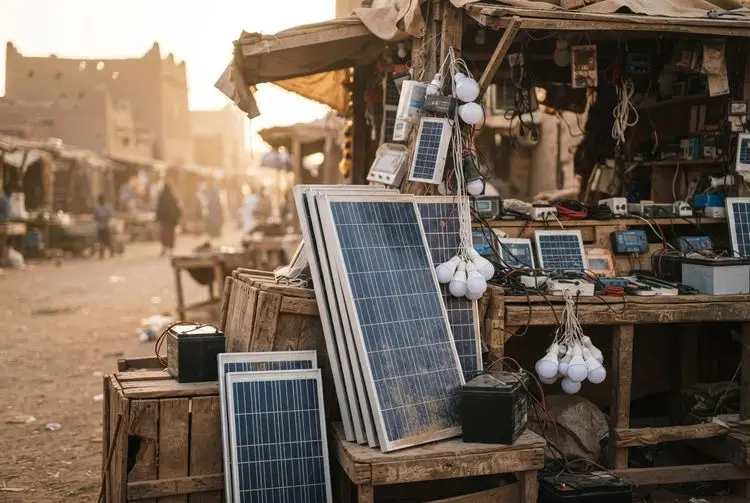 Sudan war blackouts fuel solar demand but high costs shut out most