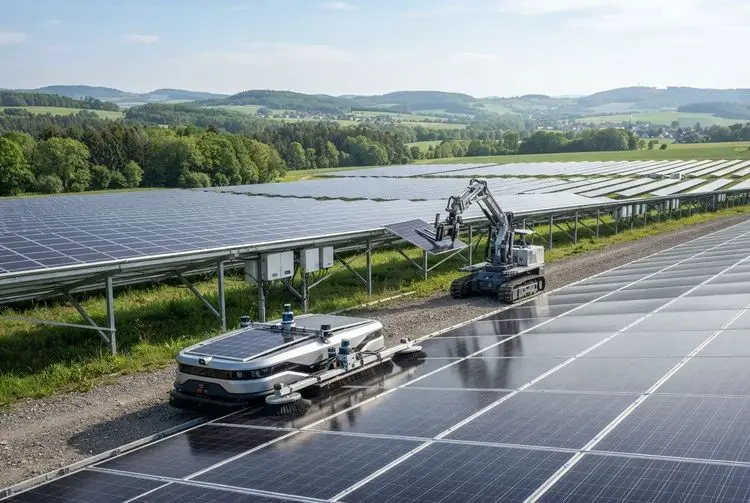 TrinaTracker brings Buildex and Aurora robots to European solar market