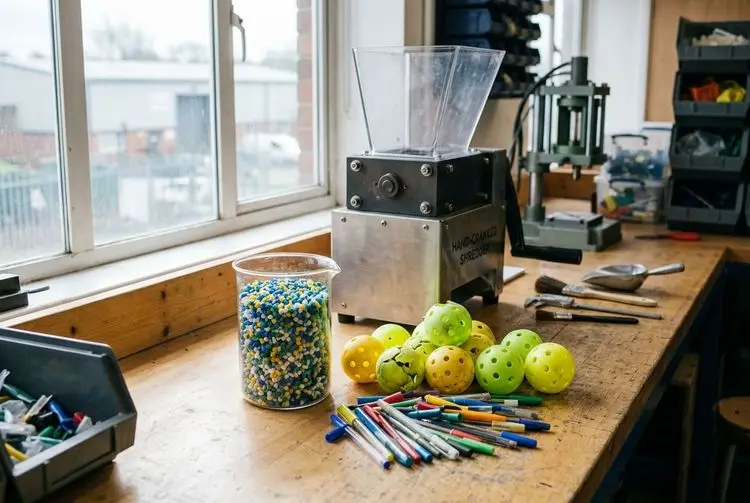 UK Startup Brothers Make Recycles Pickleball and Pen Plastic Waste