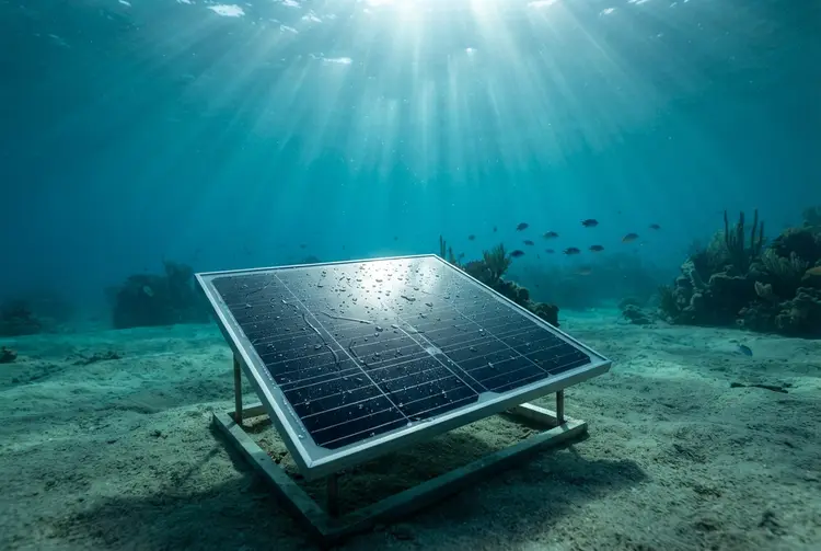Underwater perovskite solar cells reach record 10-meter depth