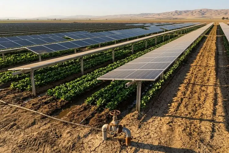 Water Restrictions Push Agricultural Sector Toward Solar Energy Adoption