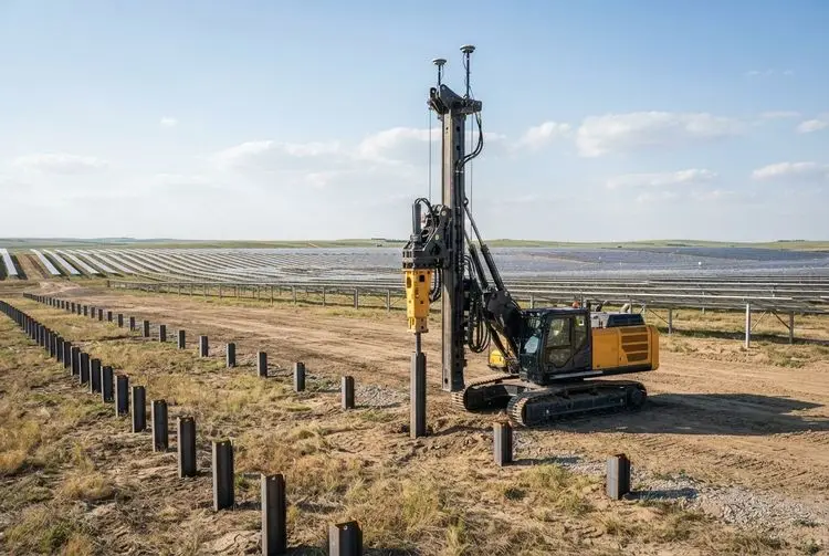 Xpanner Launches Automated Pile Driver for Solar and BESS Sites